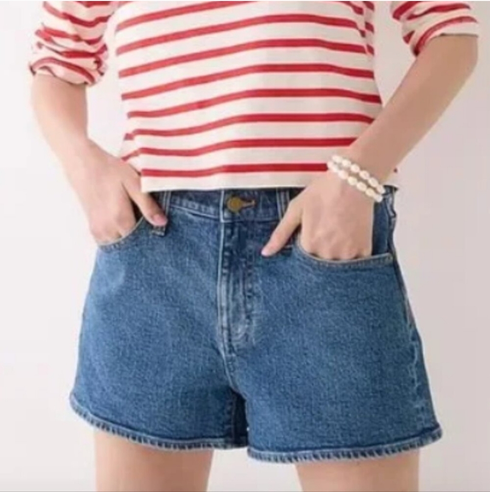 J. Crew Blue Denim Jean Shorts